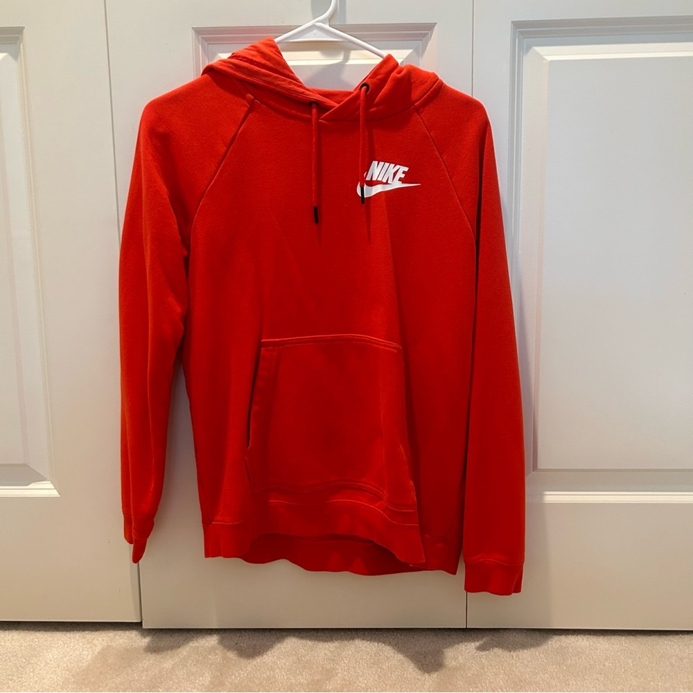 Nike Unisex Red Hoodie